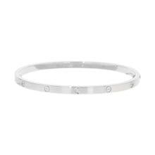 Load image into Gallery viewer, CARTIER Love breath half diamond Size 17/SMB6047717 18K White Gold
