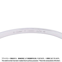 将图像加载到图库查看器中，CARTIER Love breath half diamond Size 17/SMB6047717 18K White Gold
