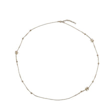 将图像加载到图库查看器中，CHANEL CHANEL Long Pearl Necklace Metal Rhinestone Faux Pearl
