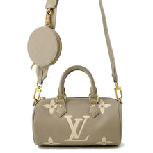 Load image into Gallery viewer, LOUIS VUITTON Papillon BB Tourterelle ClaimsM46031 Bicolor Monogram Empreinte Leather
