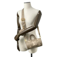 Load image into Gallery viewer, LOUIS VUITTON Papillon BB Tourterelle ClaimsM46031 Bicolor Monogram Empreinte Leather
