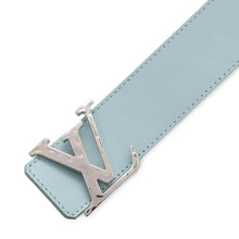 Load image into Gallery viewer, LOUIS VUITTON LVAqua Reversible Belt Size 95 BlueM0726 Leather
