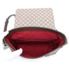 将图像加载到图库查看器中，GUCCI GG Messenger Bag Brown658542 PVC Leather
