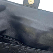 将图像加载到图库查看器中，CHANEL Icon ChainShoulder Double Face Black Lambskin
