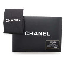 将图像加载到图库查看器中，CHANEL Icon ChainShoulder Double Face Black Lambskin
