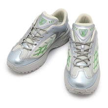 Load image into Gallery viewer, LOUIS VUITTON Discovery Line Gris Sneakers Blue/Green1ABZ3P Fabric Patent Leather Size 7
