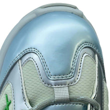 Load image into Gallery viewer, LOUIS VUITTON Discovery Line Gris Sneakers Blue/Green1ABZ3P Fabric Patent Leather Size 7
