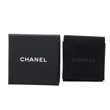 Load image into Gallery viewer, CHANEL CC Logo Skeleton Earrings TransparentABA586 Acryl Metal
