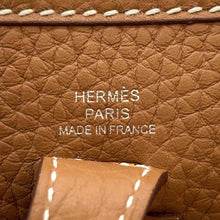 将图像加载到图库查看器中，HERMES Evelyne Gold Taurillon Clemence Size TPM
