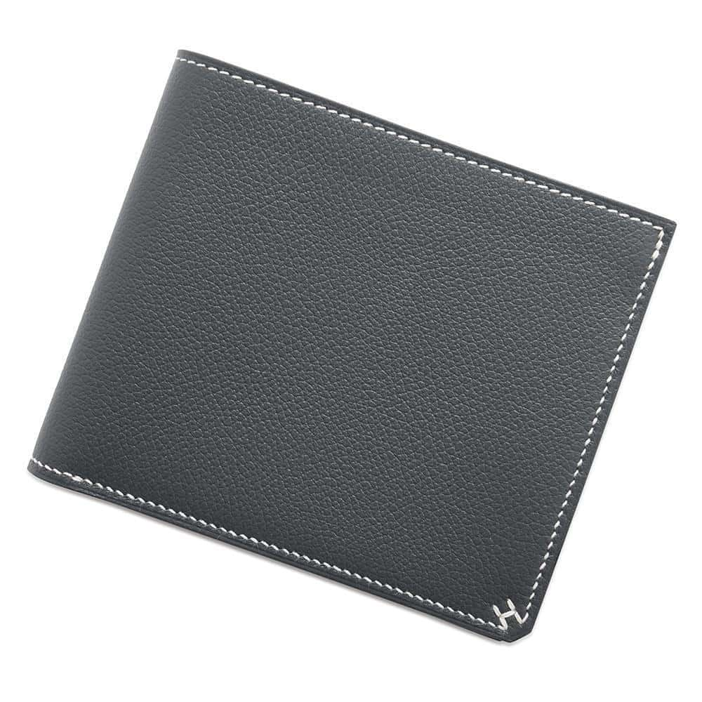 HERMES HSellier Compact Wallet Grimist Evercolor