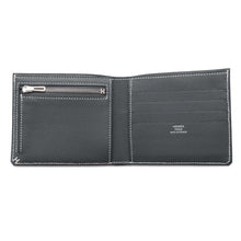 将图像加载到图库查看器中，HERMES HSellier Compact Wallet Grimist Evercolor
