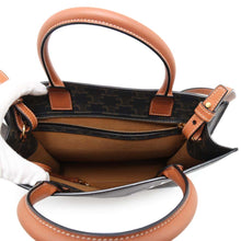 Load image into Gallery viewer, CELINE Triomphe Vertical Hippo Tan191542 PVC Leather Size Small
