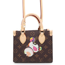 Load image into Gallery viewer, LOUIS VUITTON LV × TM Onthego RedM13668 Monogram Panda Takashi Murakami Size BB
