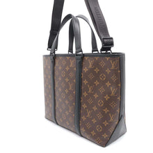 Load image into Gallery viewer, LOUIS VUITTON Weekend tote BeigeM45734 Monogram Macassar Canvas Size PM
