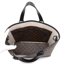 Load image into Gallery viewer, LOUIS VUITTON Weekend tote BeigeM45734 Monogram Macassar Canvas Size PM
