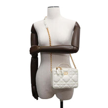 Load image into Gallery viewer, Dior Box Bag Caro WhiteS5140UNGX_M900 Calf Leather
