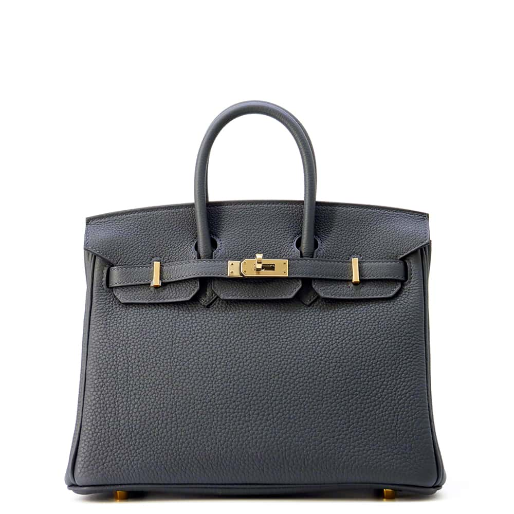 HERMES Birkin Grimist Togo Leather Size 25