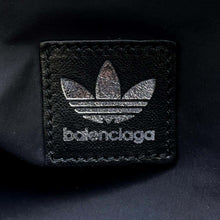 Load image into Gallery viewer, BALENCIAGA Adidas Three Stripe Logo Belt Pack Black/White721841 Leather
