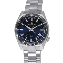 将图像加载到图库查看器中，SEIKO Grand Seiko Sports Collection 9F GMT W40mm Stainless Steel Blue DialSBGN021
