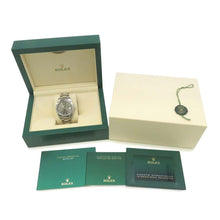 将图像加载到图库查看器中，ROLEX Datejust 41 W41mm Stainless Steel Slate Dial126300
