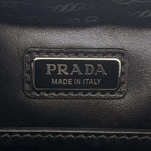 将图像加载到图库查看器中，PRADA Saffiano Leather2wayShoulder Bag Black2VH069 Leather
