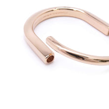 Load image into Gallery viewer, TIFFANY&amp;Co. Padlock Bangle Bracelet Size Small70185482 18K Pink Gold
