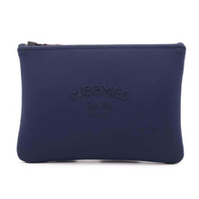 将图像加载到图库查看器中，HERMES Neovan Navy Nylon Polyurethane Size PM
