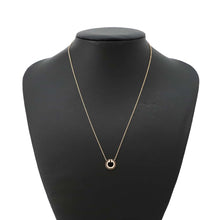 将图像加载到图库查看器中，TIFFANY&amp;Co. TWO Circle Necklace67520556 18K Pink Gold
