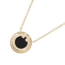 Load image into Gallery viewer, TIFFANY&amp;Co. TWO Circle Necklace 18K Yellow Gold
