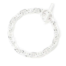 将图像加载到图库查看器中，HERMES Chaine d&#39;Ancre Bracelet 19 frames Size MM SV925
