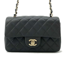 Load image into Gallery viewer, CHANEL Mini Matelasse ChainShoulder Bag GrayA69900 Lambskin Size 20
