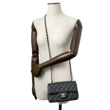 Load image into Gallery viewer, CHANEL Mini Matelasse ChainShoulder Bag GrayA69900 Lambskin Size 20
