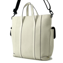 将图像加载到图库查看器中，LOUIS VUITTON Christopher tote BlancM58477 Taurillon Leather
