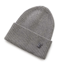 Load image into Gallery viewer, LOUIS VUITTON Beanie LV Ahead 1.1 GrisMP3248 Cashmere100%
