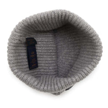 Load image into Gallery viewer, LOUIS VUITTON Beanie LV Ahead 1.1 GrisMP3248 Cashmere100%
