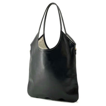 将图像加载到图库查看器中，MIUMIU Ivy Tote Bag Black5BG231 Leather Size regular
