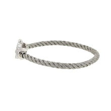 将图像加载到图库查看器中，FRED Force 10 Bracelet Size Large/180B0050-6B0109 18KWG Stainless Steel
