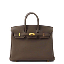 将图像加载到图库查看器中，HERMES Birkin Eucalyptus Togo Leather Size 25
