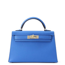 Load image into Gallery viewer, HERMES Mini Kelly Do Blue Hydra Epsom
