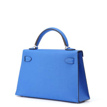 Load image into Gallery viewer, HERMES Mini Kelly Do Blue Hydra Epsom
