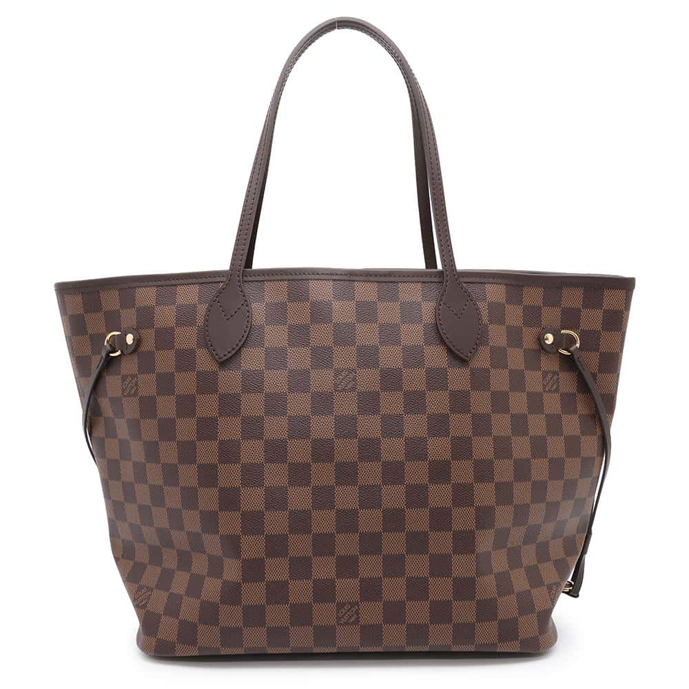 LOUIS VUITTON Neverfull CeriseN40599 Damier Ebene Canvas Size MM