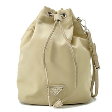 Load image into Gallery viewer, PRADA Re-Nylon Pouch Drawstring BagBag Beige1NE369 Nylon
