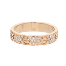 Load image into Gallery viewer, CARTIER Love Wedding Ring Small Model Size 51/#11 SmallB4085851/B4085800 18K Pink Gold
