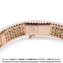 Load image into Gallery viewer, Van Cleef &amp; Arpels Perlée Diamond Bracelet 3-row model Extra Small model Size S sizeVCARO14900 18K Pink Gold
