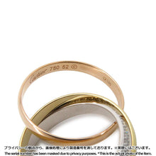 Load image into Gallery viewer, CARTIER Trinity Ring Size SM/52/#12 K18YG K18PG K18WG
