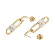 Load image into Gallery viewer, TASAKI Fine Link EarringsE-4225-18KYG 18K Yellow Gold
