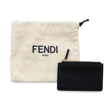 将图像加载到图库查看器中，FENDI By the Way Round Zip Wallet Brown8M0401 Leather
