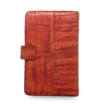 将图像加载到图库查看器中，BALENCIAGA Agenda Cover BrownBASY06CO Embossed Leather
