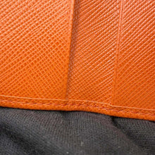 Load image into Gallery viewer, PRADA Triangle Logo 6 Key Case Orange2PG222 Leather
