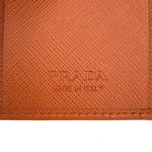 Load image into Gallery viewer, PRADA Triangle Logo 6 Key Case Orange2PG222 Leather
